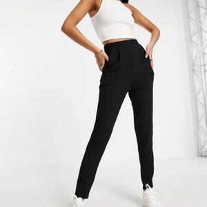 ASOS Ultimate Jersey Peg Pants Sz US 6 in Black